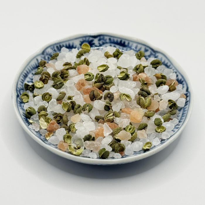 青山椒ヒマラヤ岩塩 詰替用（透明ボトル入り）